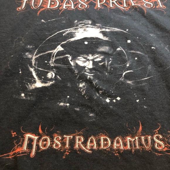 Judas Priest Nostradamus double sided T-Shirt Men’s XL Fruit of the Loom Tag - Picture 7 of 8